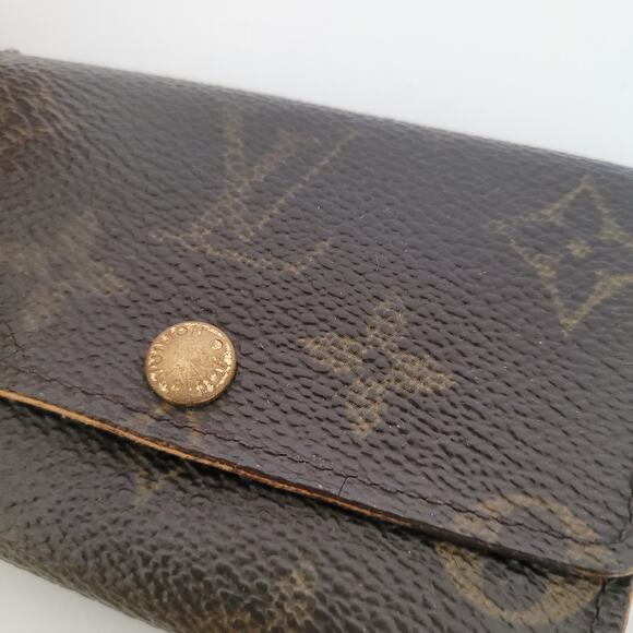 Authentic Louis Vuitton Monogram Multicles 6 Key Hooks Case Brown Small 2000 - Picture 11 of 11